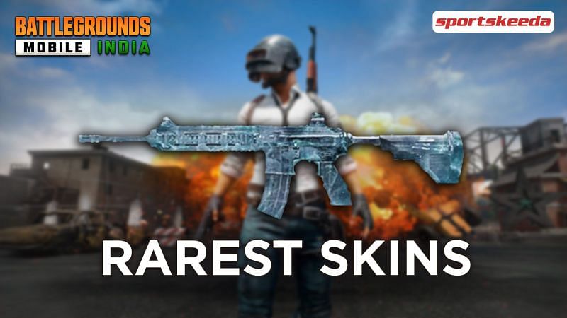 Listing the rarest gun skins of BGMI