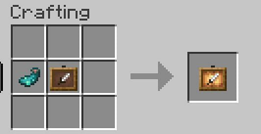 Glow item frame crafting recipe in Minecraft