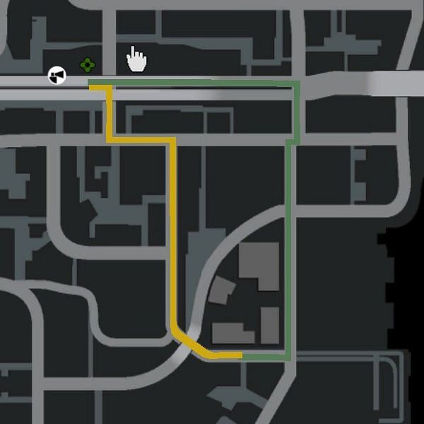 GPS, as it shows up in GTA 4 (Image via GTA Wiki)