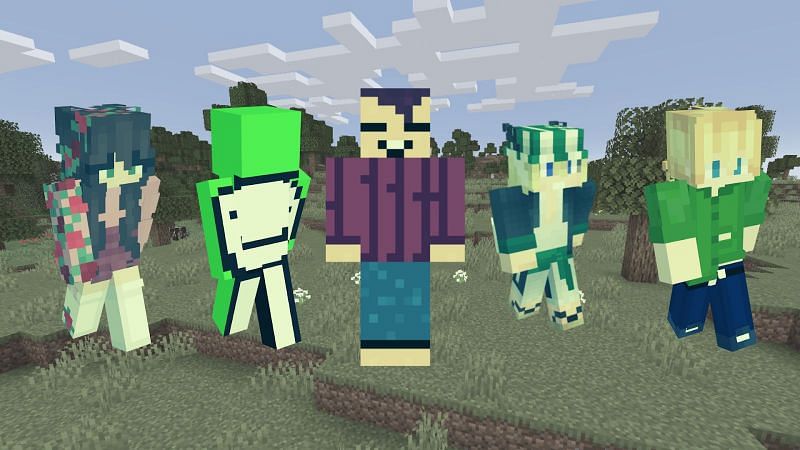 Images compiled via Minecraft and Minecraft Wiki