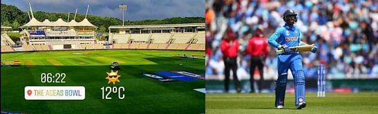 WTC final: "Waking up to the sun" - Dinesh Karthik shares positive weather update ahead of Day 2 of India-New Zealand clash