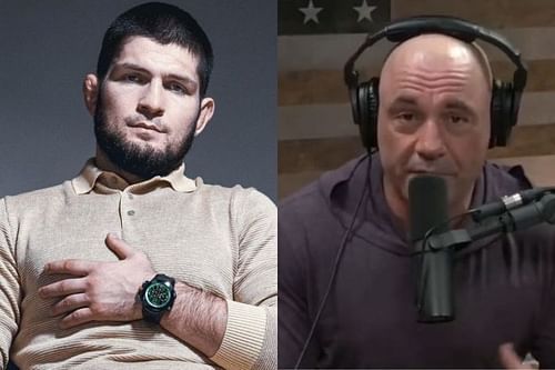 Khabib Nurmagomedov has hesitations about joining JRE [Image credits: @khabib_nurmagomedov and @joerogan]