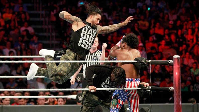 The Usos and The New Day fought several times in the summer of 2017.