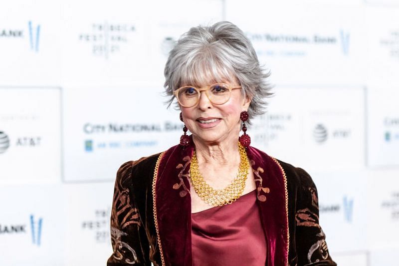 Rita Moreno is in the eye of the storm (Image via Variety)