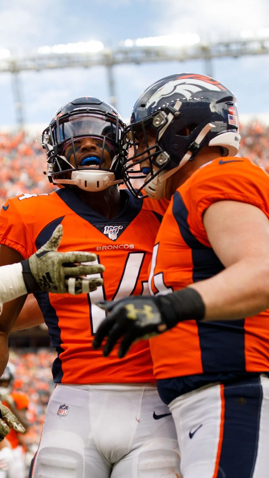 How can Denver Broncos solve their right tackle position?