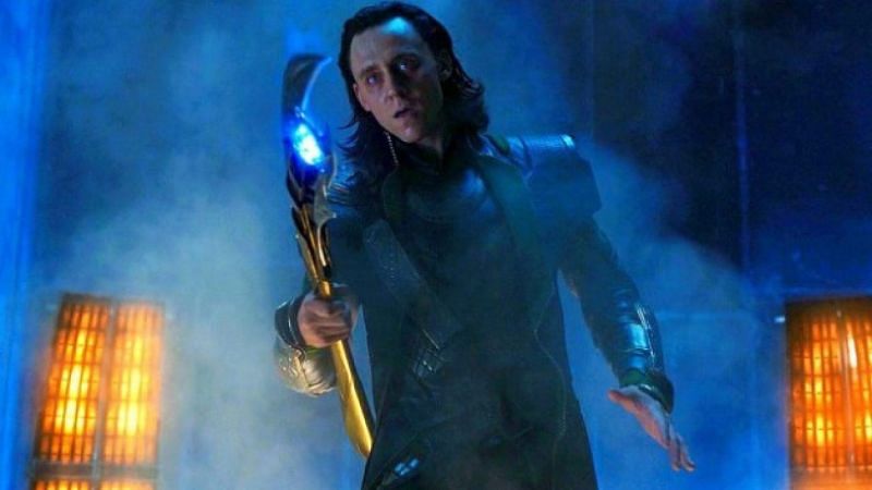 Loki wielded a scepter in The Avengers. Image via Heroic Hollywood