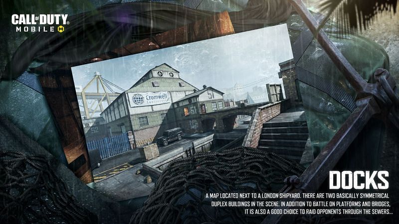 Docks is expected to feature in 2v2 Gunfight mode (Image via Activision)