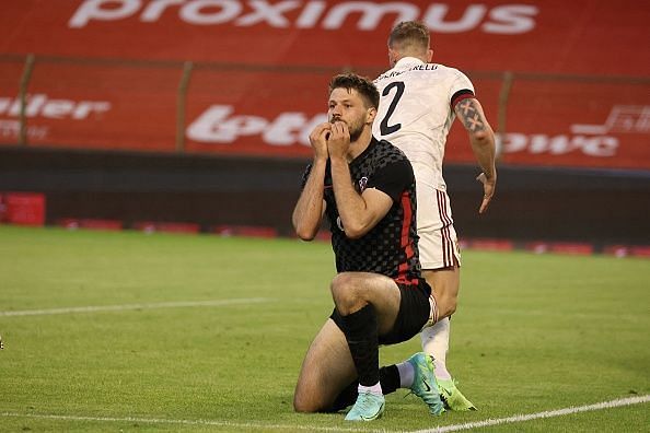 Bruno Petkovic failed to make an impression for Croatia