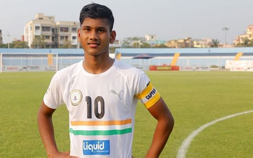 Subho Paul has won a couple of Man of the Match awards with Sudeva this season in the I-League. (Image courtesy: AIFF Media)