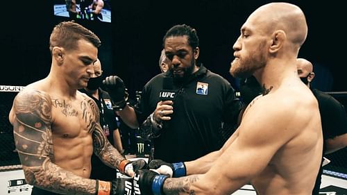 Dustin Poirier vs. Conor McGregor [Photo Credit: @ufc on Instagram]