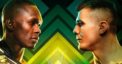 Israel Adesanya and Marvin Vettori via Twitter