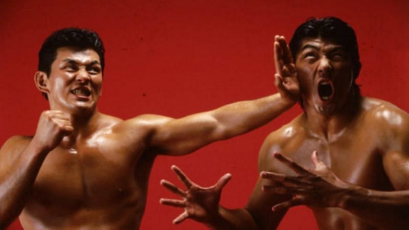 Suzuki (left) in a time where he sported a sensible haircut