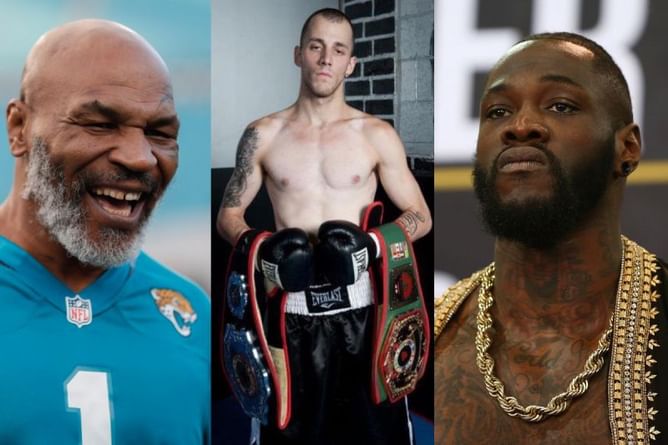 Watch: Mike Tyson reacts to Deontay Wilder beating up internet bully Charlie Zelenoff