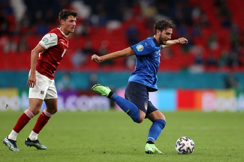 Locatelli in action for Italy