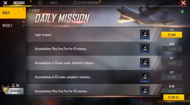 Badges can be received by completing missions