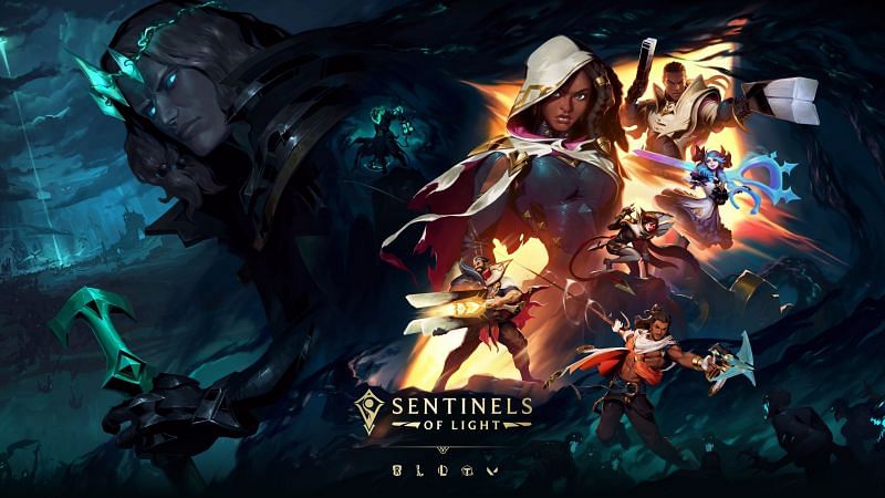 The Sentinels of Light event&#039;s teaser poster in League of Legends (Image via Wild Rift)