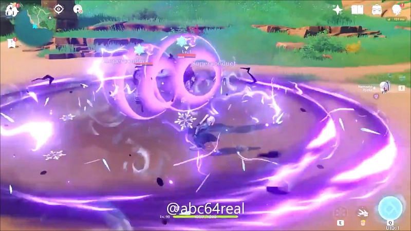 Electro Abyss Mages casting AoE attacks (image via abc64)