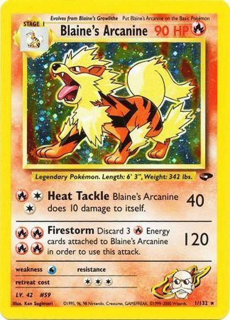 Blaine&rsquo;s Arcanine