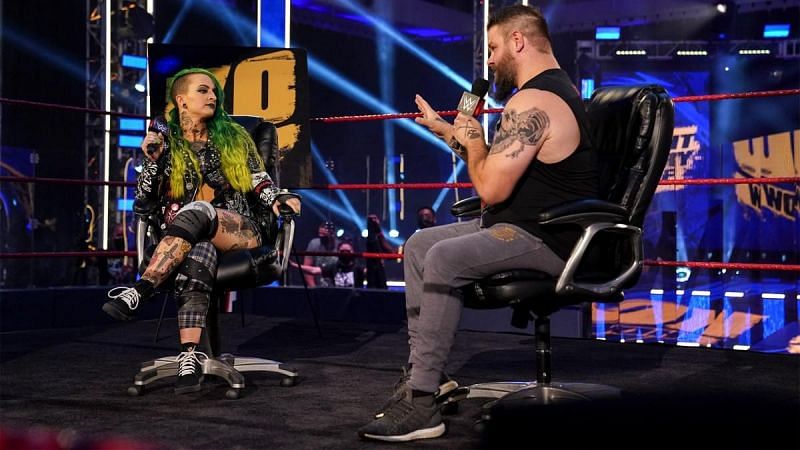 Kevin Owens showcased his support for Ruby Riott
