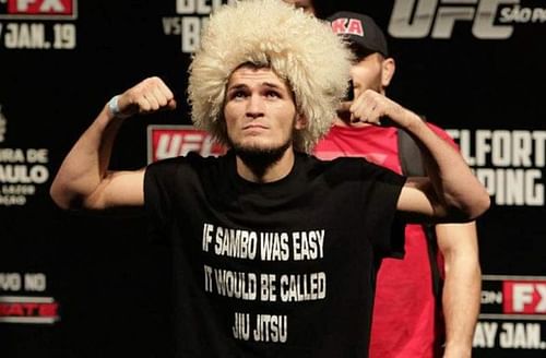 Could Khabib's shirt be correct?