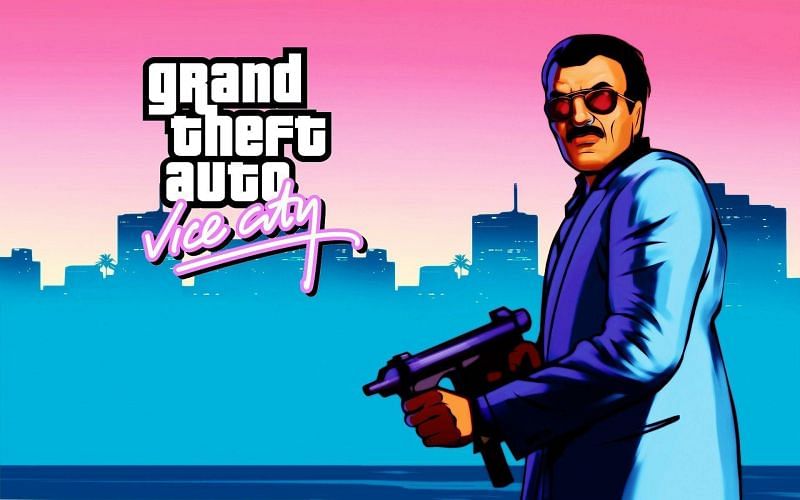 GTA Vice City is considered one of the best games in the GTA series (Image via WallpaperAccess)