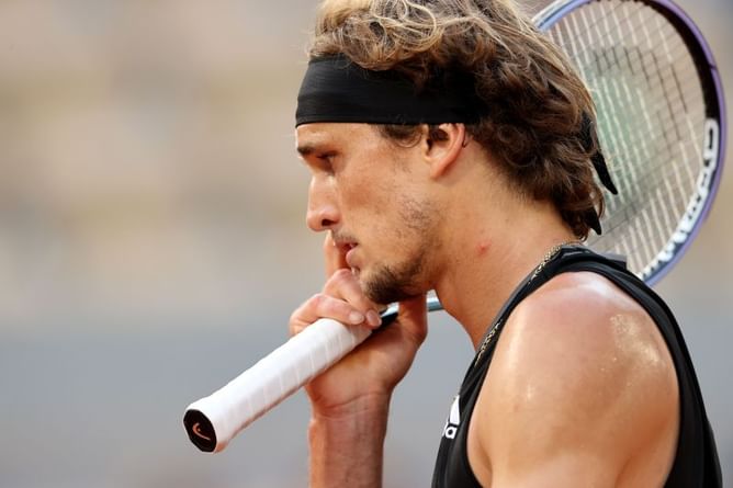 "It's nice I didn't play Rafael Nadal or Novak Djokovic in the QFs" - Alexander Zverev after last-eight win over Davidovich Fokina