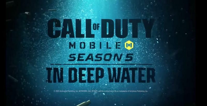 COD Mobile&#039;s new season is officially called &quot;In Deep Water&quot; (Image via Activision)