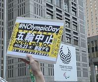 Tokyo Olympics: Thousands march in Japanese capital against "unwanted Games"