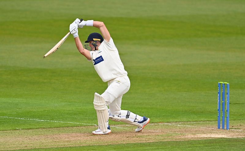 Marnus Labuschagne bats for Glamorgan..