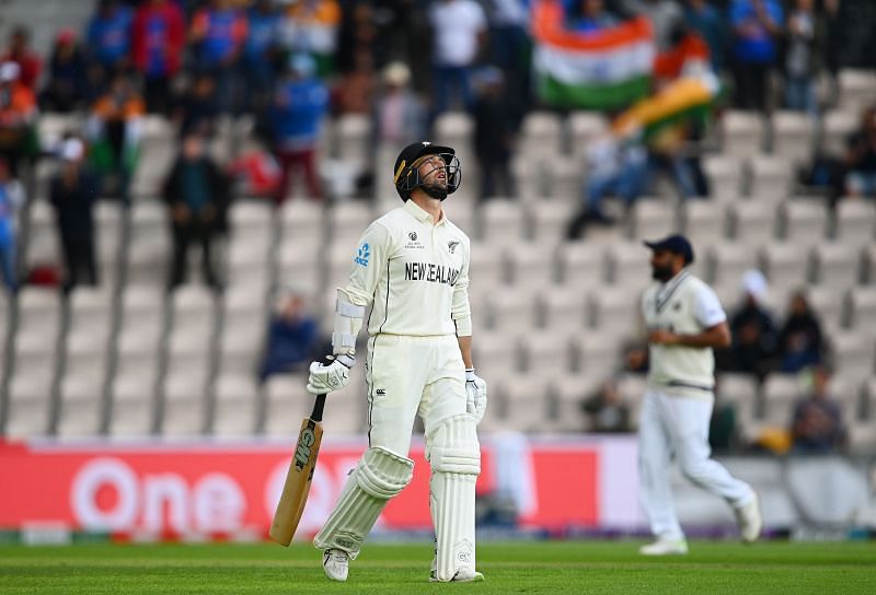 New Zealand opener Devon Conway is disappointed after falling to Ishant Sharma on Day 3 of the WTC Final