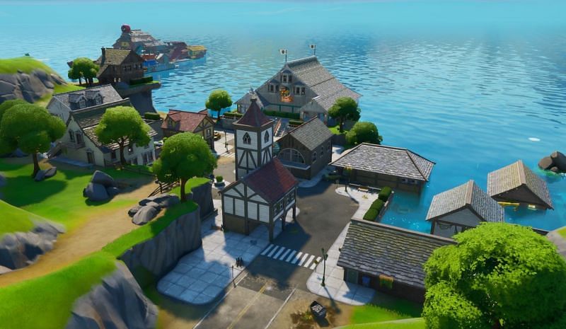 Craggy Cliffs is a low drop area(Image via Fortnite Insider)
