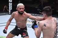 The first fight between Deiveson Figueiredo and Brandon Moreno was a classic UFC war