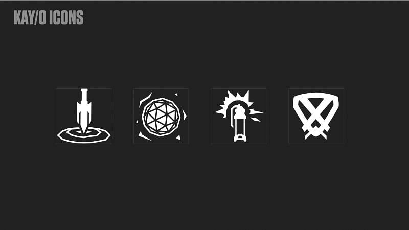 KAY/O&#039;s ability icons(Image via Riot)