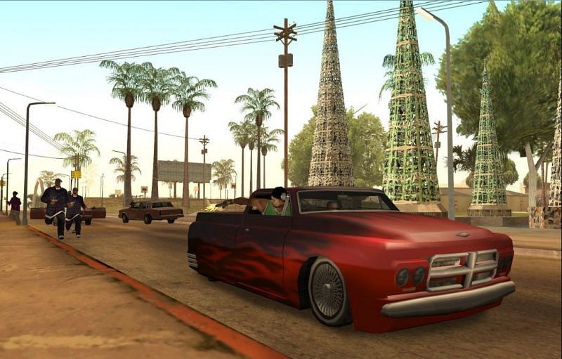 GTA San Andreas - Cadê o Game - Notícia - Curiosidades - Placa dos Carros