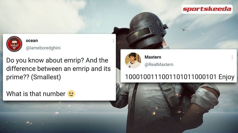 Maxtern and Ocean Sharma&#039;s tweets regarding the release date of Battlegrounds Mobile India