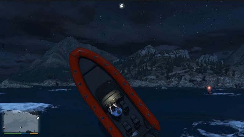 A player flipping their boat (Image via DarkViperAU)
