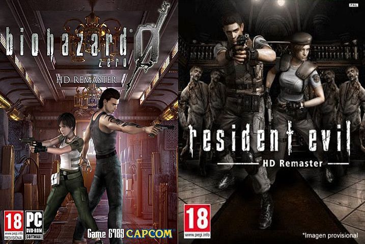 Resident Evil 0 &amp;1 (image by Capcom)