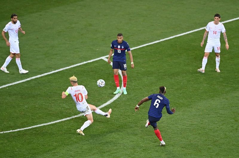 Pogba put France 3-1 up with a spectacular goal