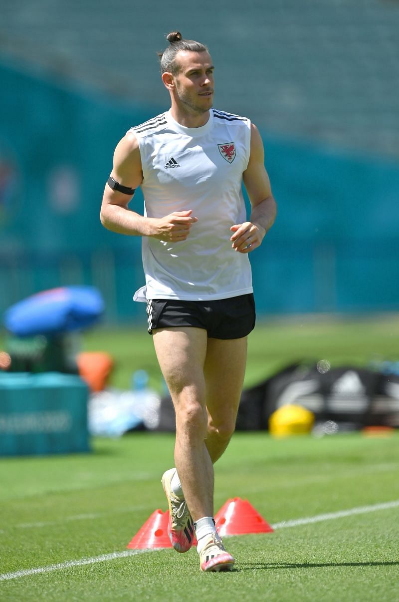Gareth Bale in preparation for Euro 2020