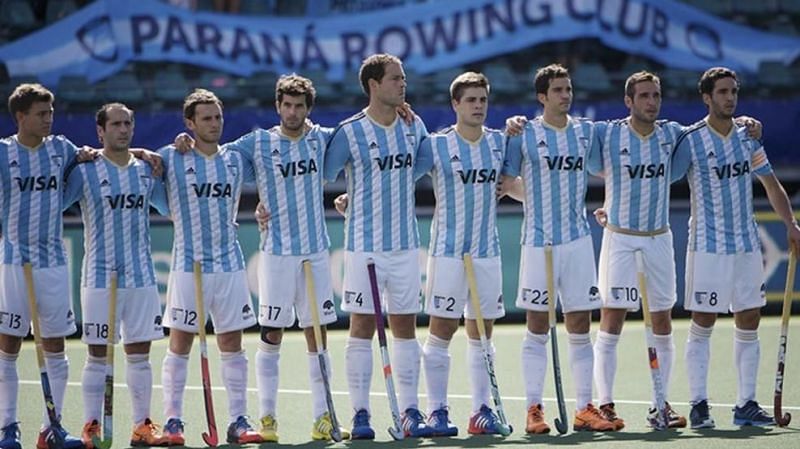 Argentina Men&#039;s Hockey Team won the Gold Medal in Rio 2016 Olympics.