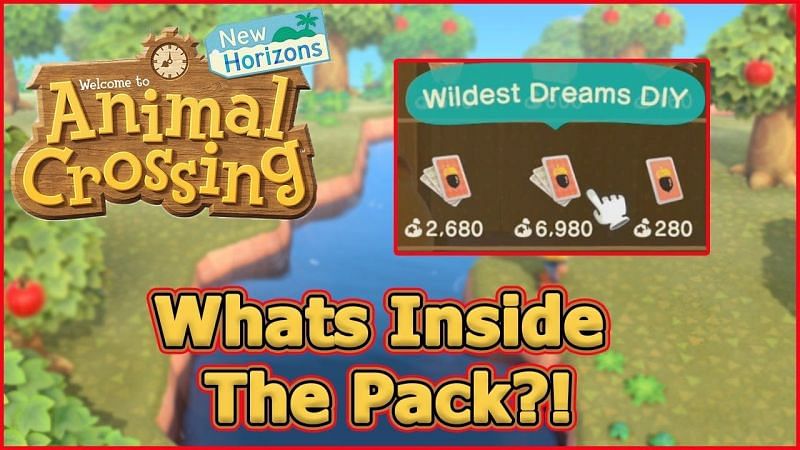 The Animal Crossing Wildest Dreams DIY recipe (Image via AndyMillz)