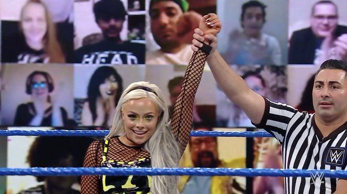 Liv Morgan was victorious on SmackDown