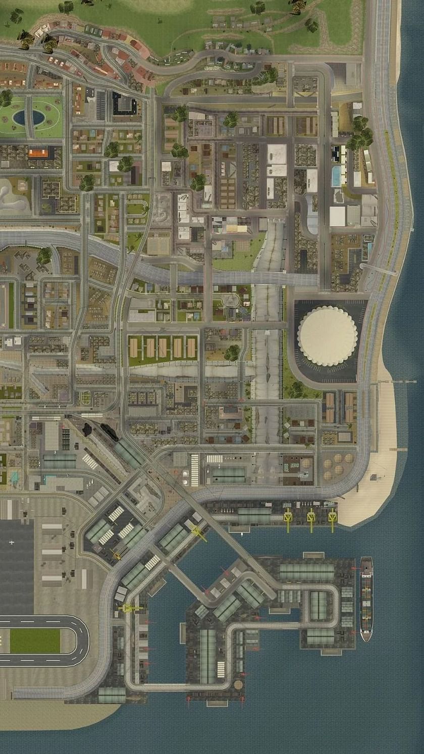 Gta 3 Map 2d Minecraft Map