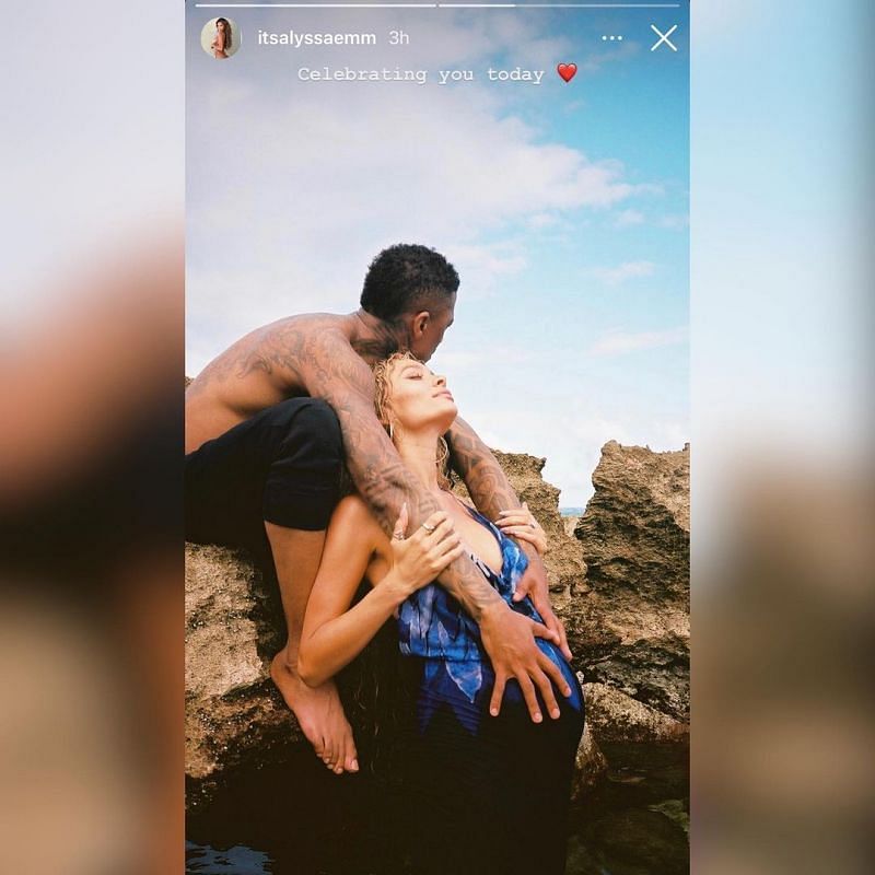 Alyssa Scott and Nick Cannon Maternity Photoshoot. Image via: Instagram/itsalyssaemm
