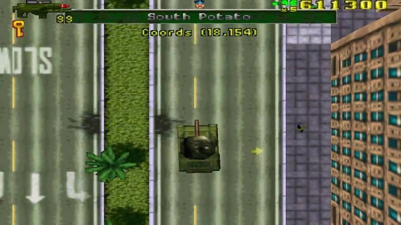 GTA 1 gameplay (Image via hankmanGTA)
