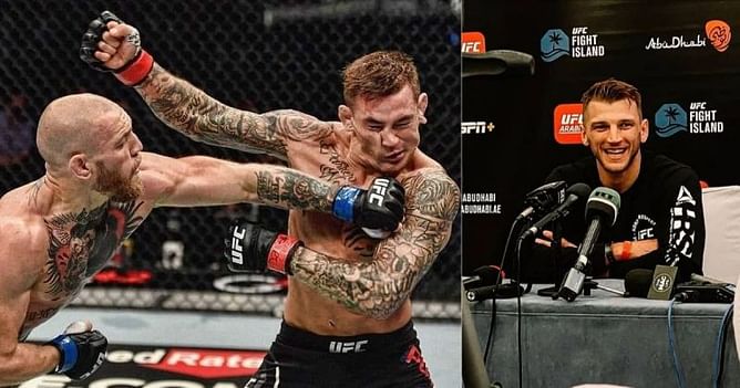 Dan Hooker gives his prediction for Conor McGregor vs Dustin Poirier 3 at UFC 264