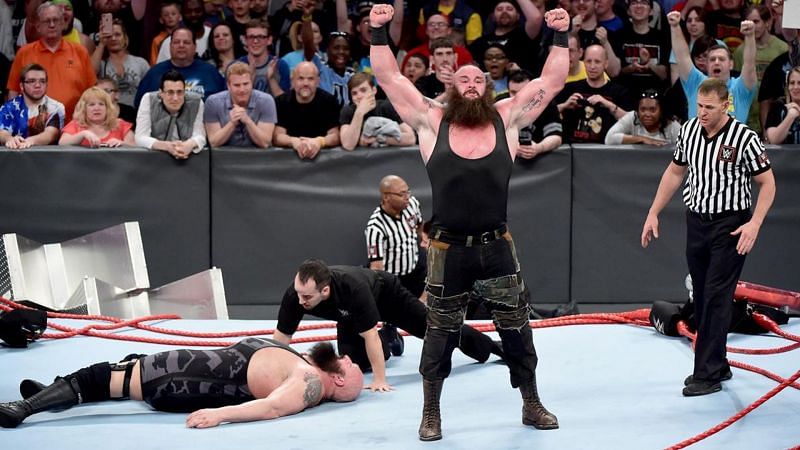 The Big Show and Braun Strowman had multiple major matches in 2017 leading to some incredible moments on Monday Night RAW