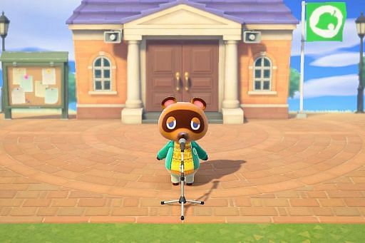 Appearance&nbsp;of Tom Nook
