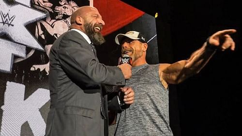 Triple H and Shawn Michaels