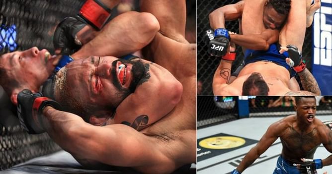 3 best finishes from UFC 263